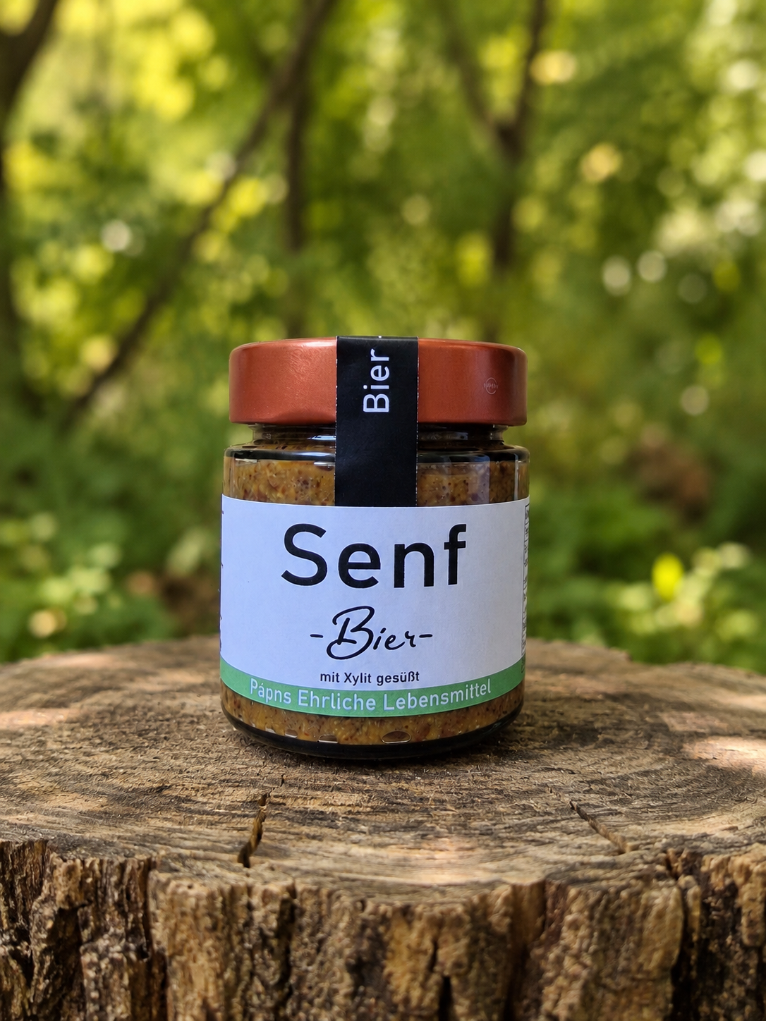 Bier Senf mit Xylit gesüßt 150g