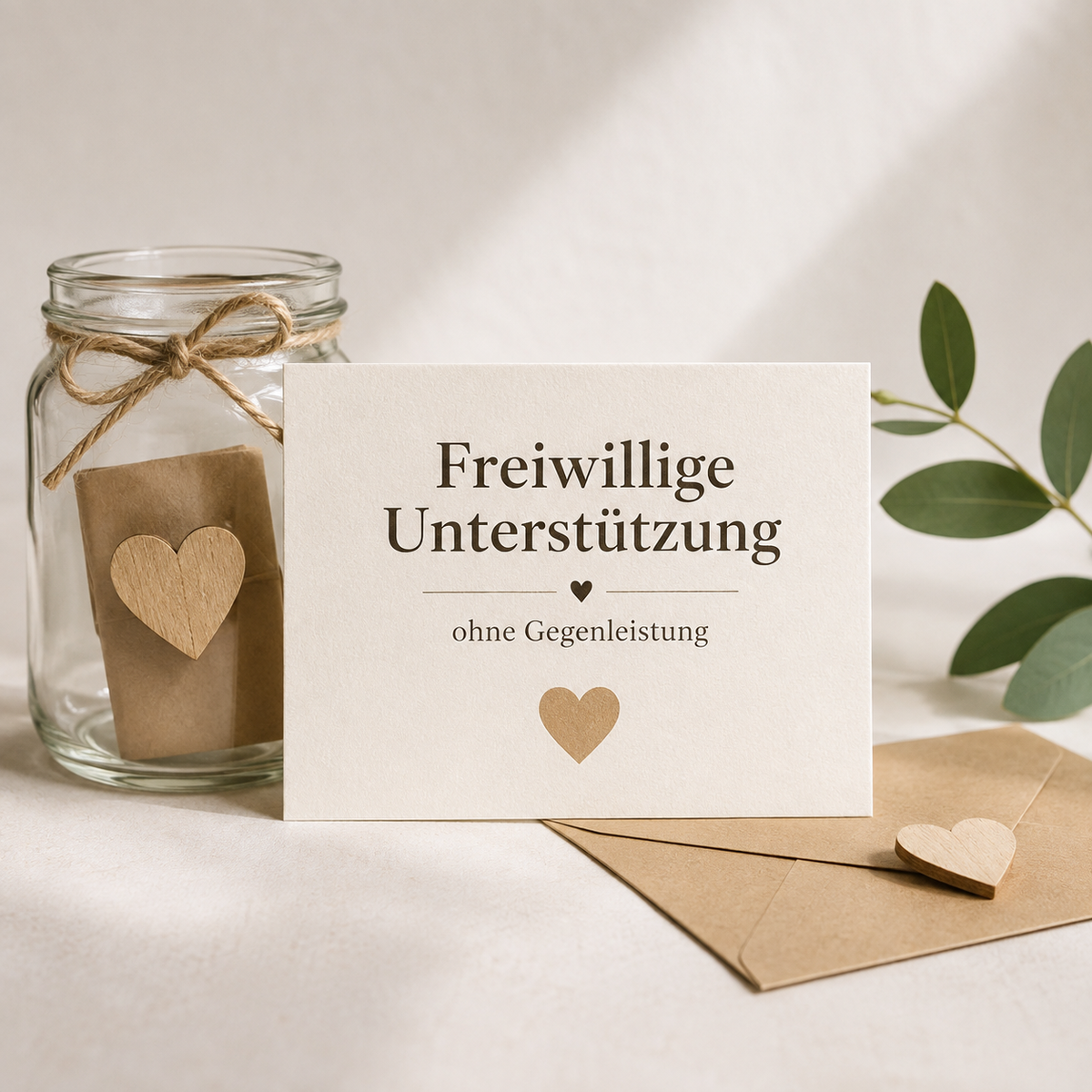 Freiwillige Unterstützung