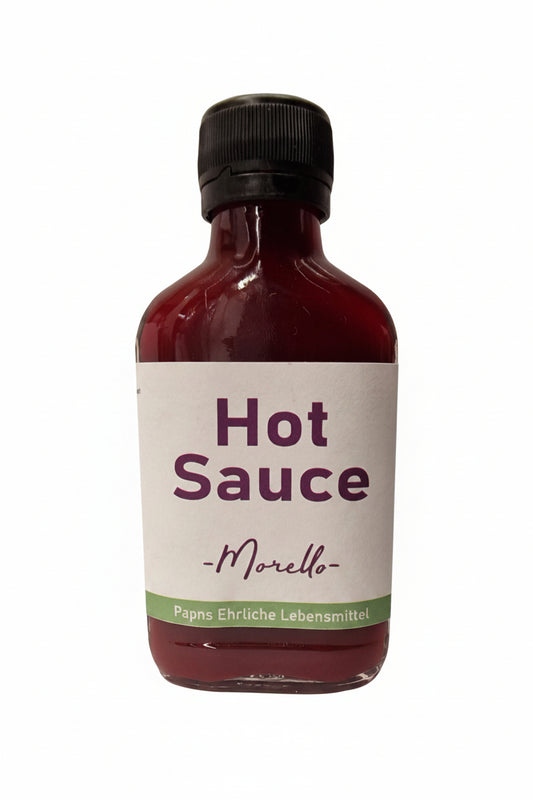 Morello Hot Sauce gesüßt 110g